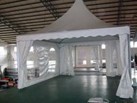 Carpa de Aluminio Impermeable de PVC para Fiestas al Aire Libre, Carpas de Exhibición en Venta, Carpa Pagoda de Aluminio para Almacenes