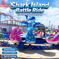 Manèges Fight Shark Island conçus par des experts, avec une excellente rentabilité, populaires dans les parcs d'attractions