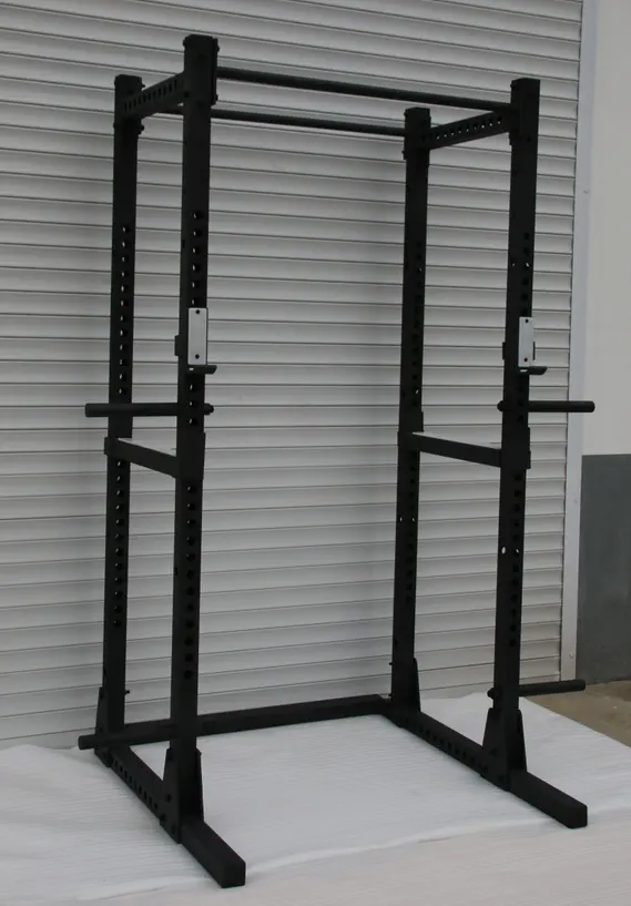 Fitness Power Rack Weightlifting Strength Training Gym Equipment Single Station Squat Stands
