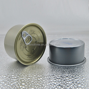 Boîtes en aluminium vides en deux parties <span class=keywords><strong>de</strong></span> 85g, 170g, 100ml, 180ml, 300ml, vente en gros, emballage en étain pour aliments humides pour animaux <span class=keywords><strong>de</strong></span> compagnie, huile, poisson, <span class=keywords><strong>thon</strong></span>, soupe - Product Image 4