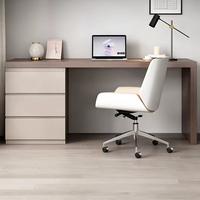 Bureau d'ordinateur en panneaux écologiques en bois massif, nouvelle table de maquillage à usage domestique avec tiroirs, bureau d'étudiant, bureau et table d'étude pour chambre à coucher
