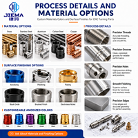 Pièces tournées CNC de précision sur mesure, petits lots, arbres et bagues en acier inoxydable pour équipements d'automatisation, acheteurs OEM