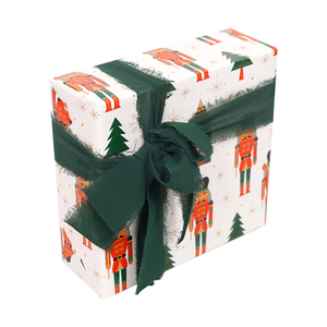 Hot Selling Custom 80g <b>Christmas</b> Flower Tissue New Year Party Gift Wrap <b>Paper</b> <b>Roll</b> for Packaging <b>Wrapping</b> <b>Paper</b> - Product Image 1