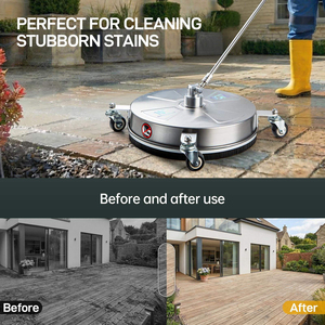 เครื่องทำความสะอาดพื้นผิว Mosmatic Patio Whirlaway สำหรับสระว่ายน้ำ พื้นเรียบ อุตสาหกรรม และพื้นผิวที่ต้องการทำความสะอาดระดับสูง - Product Image 2