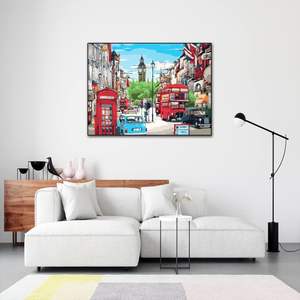 <span class=keywords><strong>Peinture</strong></span> <span class=keywords><strong>par</strong></span> numéro pour adultes, kits de <span class=keywords><strong>peinture</strong></span> <span class=keywords><strong>par</strong></span> numéros de la tour Elizabeth <span class=keywords><strong>Peinture</strong></span> <span class=keywords><strong>par</strong></span> numéro de paysage de rue pour la décoration murale de la maison - Product Image 4