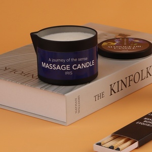 Bougie de massage aromathérapeutique en cire de soja végétale à basse température, personnalisable, de qualité supérieure, vente en gros pour salons, maisons et cadeaux - Product Image 3