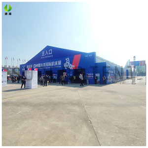 <b>Large</b> Rectangular Exhibition <b>Tent</b> With PVC Cover And Aluminum Frame For Outdoor Trade Shows Waterproof All Seasons Use - Product Image 1