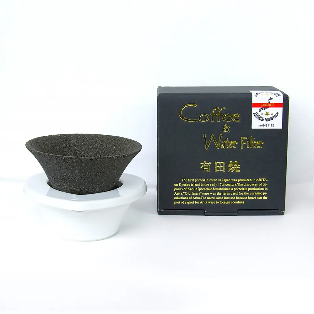 Gốm xốp có hương vị Nhật Bản Hợp lý lọc cà phê để bán gốm hình nón lọc cà phê