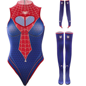 Человек-паук аниме супергерой косплей боди сексуальное женское белье для вечеринки - Product Image 3