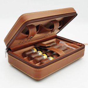 Caja <span class=keywords><strong>de</strong></span> <span class=keywords><strong>puros</strong></span> <span class=keywords><strong>de</strong></span> cuero a precio <span class=keywords><strong>de</strong></span> fábrica sin cortador, caja <span class=keywords><strong>de</strong></span> <span class=keywords><strong>puros</strong></span> <span class=keywords><strong>de</strong></span> viaje, organizador, accesorios para fumar, caja <span class=keywords><strong>de</strong></span> cigarrillos <span class=keywords><strong>de</strong></span> almacenamiento - Product Image 3
