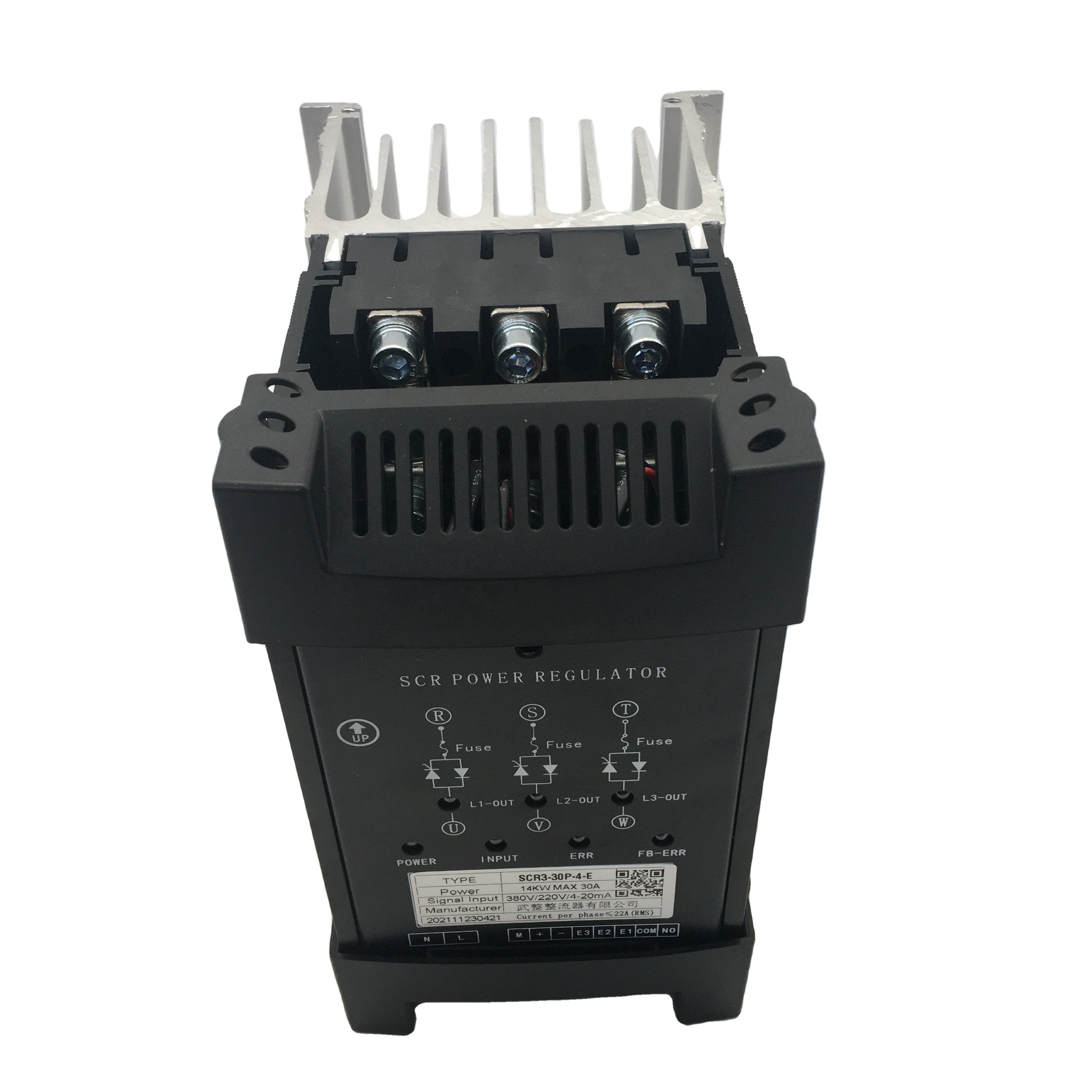 Поставка SCR регулятор напряжения SCR3-30A-WZ трехфазный регулятор мощности