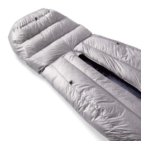 Couette en duvet ultralégère OEM FP650 Couette en duvet de camping en nylon imperméable, quantité minimale de commande 60 pièces