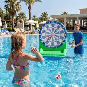 ODM JOSEN Cible de fléchettes gonflable pour jeux aquatiques, en PVC, écologique et durable, pour piscine, plage, jardin et activités extérieures - Product Image 6