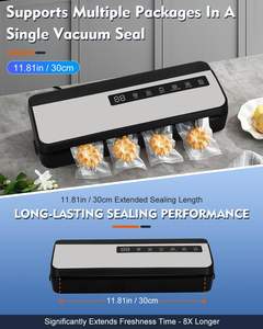 เครื่องซีลสูญญากาศคุณภาพสูง 80Kpa สำหรับใช้ในบ้าน เครื่องถนอมอาหารอัตโนมัติ ผลิตภัณฑ์อัจฉริยะ ขายส่ง - Product Image 2