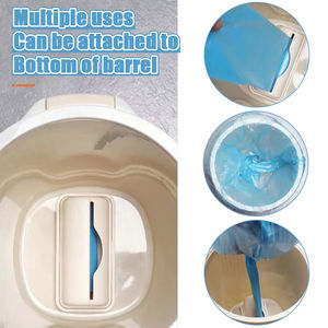 Bolsa de basura Caja de almacenamiento Contenedores Cocina Bolsas de basura de plástico Organizador Cocina Bolsa de basura Dispensador Estante de almacenamiento - Product Image 3