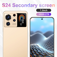 Tecno 10 Pro 5G S24 Ultra+ Smartphone Android 13 Double SIM Appareil Photo Téléphone Portable de Jeu