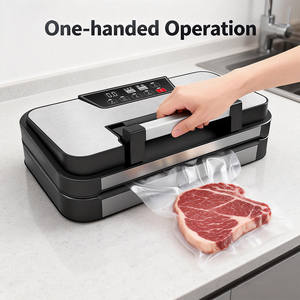 Scelleuse sous vide commerciale OEM avec poignée Easy-Lock, gonflage d'air, idéale pour les préparateurs <span class=keywords><strong>de</strong></span> repas, les foyers zéro déchet, scelleuses sous vide pour aliments - Product Image 2