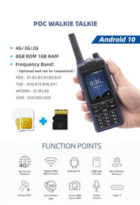 HYDX G6 andro 4G LTE طويل المدى محمول شاشة تعمل باللمس جهاز اتصال لاسلكي OEM ODM اتجاهين للهاتف المحمول الداخلي اللاسلكي - Product Image 2