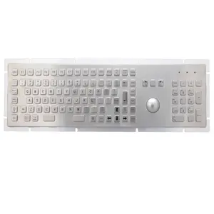 ハード環境に適応する工場サービスキオスクキーパッドIP65ステンレスキーボード