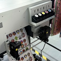 Imprimante numérique à plat 3D TPU UVDTF avec une largeur d'impression de 30 cm CMYK pour tissu