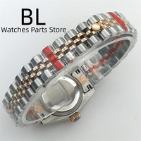 Bliger 26/31mm NH05 Montre de Luxe pour Femme Diamant Cadran Nacre Rose Verre Saphir Magnifié Date Bracelet Jubilé Argent Or Rose