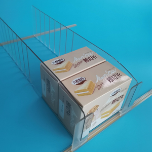 ตัวกั้นชั้นวางของพลาสติกแบบแตกหักได้ของซูเปอร์มาร์เก็ตฮุคกี้ - Product Image 1