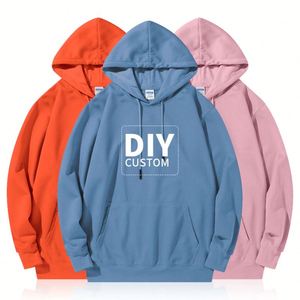 Sudadera con Capucha Personalizada con Logotipo, Gruesa, para Hombre y Mujer, de Invierno, Forro Polar, Unisex, Estilo Urbano, Térmica, Talla Grande - Product Image 2