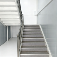 Bâtiment de bureaux préfabriqué en conteneurs, couloir, escalier en acier, balcon, passerelle, assemblage rapide modulaire en acier galvanisé