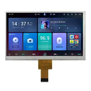 High Brightness Sunlight Readable 1024*600 IPS 7 Inch Lcd Screen Display