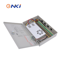Alimentation CCTV 12V DC, 110V/220V AC vers 12V DC 30A 360W, sortie unique, efficacité 92%, protection contre les surtensions/surintensités
