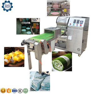 Focaccia automatica arabica Pita Naan Lavash Chapati Tortilla siriano turco libanese cottura linea di produzione - Product Image 6