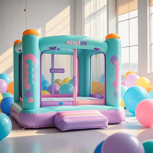 Château gonflable intérieur et extérieur, jeux de saut pour enfants, château gonflable de qualité commerciale pour équipement de fête - Product Image 1