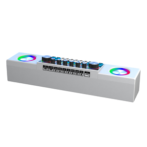 Broadcast Live Singing Mic Blue Tooth Speaker Sound Card RGB Wireless Audio Karaoke BT Speakers for PC and Phone - Product Image 2
