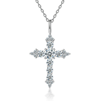 Collier en argent 925 avec zircone pour femme, pendentif CZ, vente en gros de bagues de mariage, approvisionnement en vrac