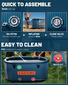 โรงงานรับผลิตแบบ OEM ราคาถูก คุณภาพสูง อ่างน้ำแข็งเป่าลมพร้อมเครื่องทำความเย็น รุ่น PFIT01 เครื่องทำความเย็นน้ำแข็ง - Product Image 6