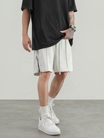 Short OEM Long Drop Shipping FOG Stock Pantalons courts en coton avec fermeture éclair pour hommes