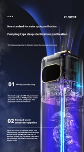 Humidificateur Intelligent Blanc Produits Innovants Muet Télécommande Timing Touch 8L Électrique Plastique Nouvelle Maison Noir Impression 3D - Product Image 4