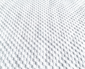 <span class=keywords><strong>Simba</strong></span> Blanc Polyester Tricoté Matelas Ticking Tissu pour Matelas Mousse Taie d'oreiller - Product Image 4