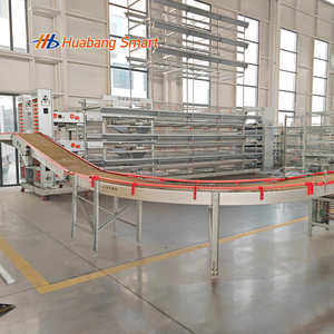 Jaula Automática Tipo H para Gallinas Ponedoras, Galvanizada en Caliente, Jaula de Batería Duradera para Gallinas Ponedoras, Equipo para Granjas Avícolas, Recolección de Huevos - Product Image 1