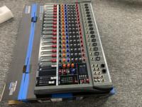 Console de mixage audio professionnelle 16 canaux avec 16 effets DSP, contrôleur DJ/équipement sonore/amplificateurs/haut-parleurs pour scène