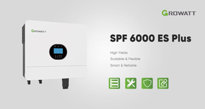 库存增长SPF 6000es Plus太阳能逆变器可以连接到锂电池进行能量存储 - Product Image 2
