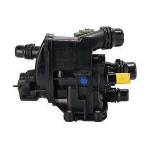 Nouveau boîtier de Thermostat de liquide de refroidissement 9807198480 9807119880 pour Peugeot 208 308 Citron C3 Picasso C4 <span class=keywords><strong>DS3</strong></span> 1.2 Thermostat d'eau de refroidissement - Product Image 1