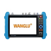 WANGLU 9800 زائد 7 بوصة IPS اللمس شاشة 4K H.265 IP ، كامل 4K HD فاحص الكاميرا cctv اختبار السيدا TVI العهد SDI EX-SDI