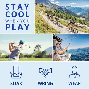 <span class=keywords><strong>Gilet</strong></span> Refrigerante per <span class=keywords><strong>Uomo</strong></span> e Donna, <span class=keywords><strong>Gilet</strong></span> Rinfrescante Evaporativo in PVA ad Attivazione <span class=keywords><strong>con</strong></span> Acqua per Clima Caldo - Product Image 3