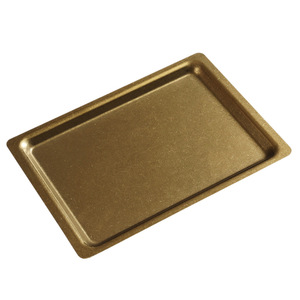 Retro Stainless Steel Rectangular Plate Thickened Barbecue Grilling Serving Dish For Meat Seafood Hot Pot - Product Image 5