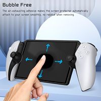 Case-Freundliches Blasenfreies Gehärtetes Glas für PlayStation 5 Portal Remote Player Kratzfest für PS5 Portal Displayschutzfolie