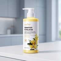 Gel Douche Hydratant Corporel au Vaseline et à l'Osmanthus, Marque Privée OEM, 530ml – Contrôle du Sébum et Nettoyage en Profondeur