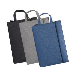 A4サイズ 防水二重層オックスフォード布製書類フォルダ ジッパーバッグ 収納バッグ (卸売・カスタマイズ可能) - Product Image 2