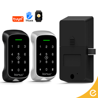 KEMUU Tuya TTlock app Serrures électriques pour casiers numériques intelligents et casiers à code métallique Serrure à pression Système de verrouillage