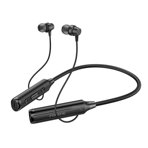 หูฟังไร้สายแบบคล้องคอ Foneng BL38 สำหรับกีฬา 5.3 พร้อมช่องใส่การ์ด TF หน้าจอ LED แสดงผลแบบดิจิตอล ไมโครโฟนในตัว กันน้ำระดับ IPX3 ชิปเซ็ต JL - Product Image 1